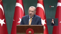Cumhurbaşkanı Recep Tayyip Erdoğan:- “İllerimizi Sağlık Bakanlığımızın belirlediği kriterlere göre 4 gruba ayırarak Mart ayı başı itibari ile kademeli normalleşme sürecini başlatıyoruz”