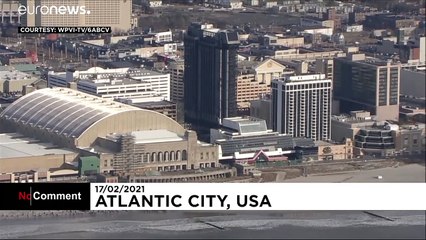 Watch: Former Donald Trump casino brought crashing to the ground