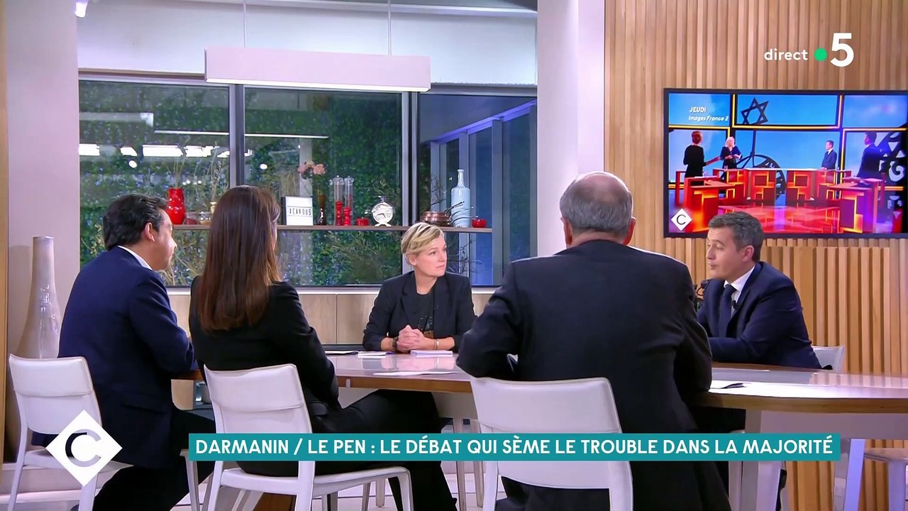 Dans "C à vous", ce soir, Gérald Darmanin affirme que Marine Le Pen "est méchante et une ennemie de la République... Elle n'est pas gentille avec ce que nous pensons être"