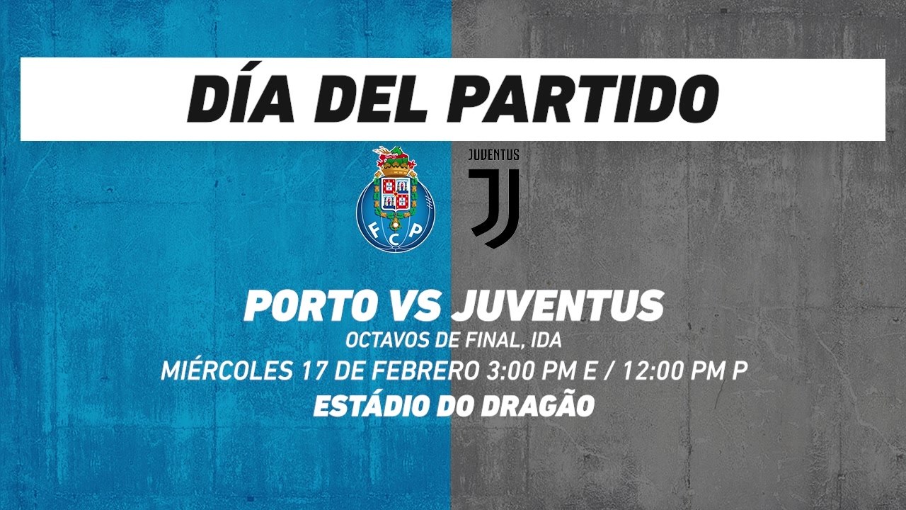 Porto vs Juventus, frente a frente: Champions League