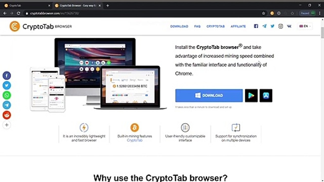 ₿ Cryptotab_ Boost Bitcoin Mining Speed with Proof ₿