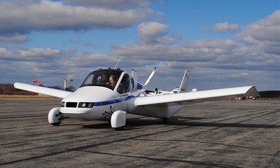 حصول أول سيارة طائرة في العالم على ترخيص رسمي للتنقل