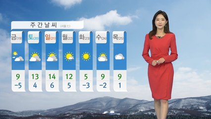 [날씨] 오늘도 강추위 기승...호남·제주 눈 / YTN