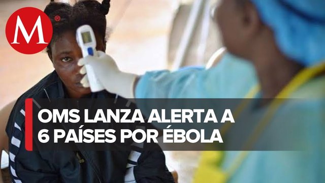 OMS alerta a seis países africanos por brote de ébola