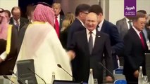 Putin ve Selman arasında dikkat çeken selamlaşma