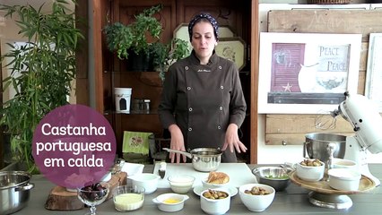 Aprenda a preparar o pavê de castanhas portuguesas