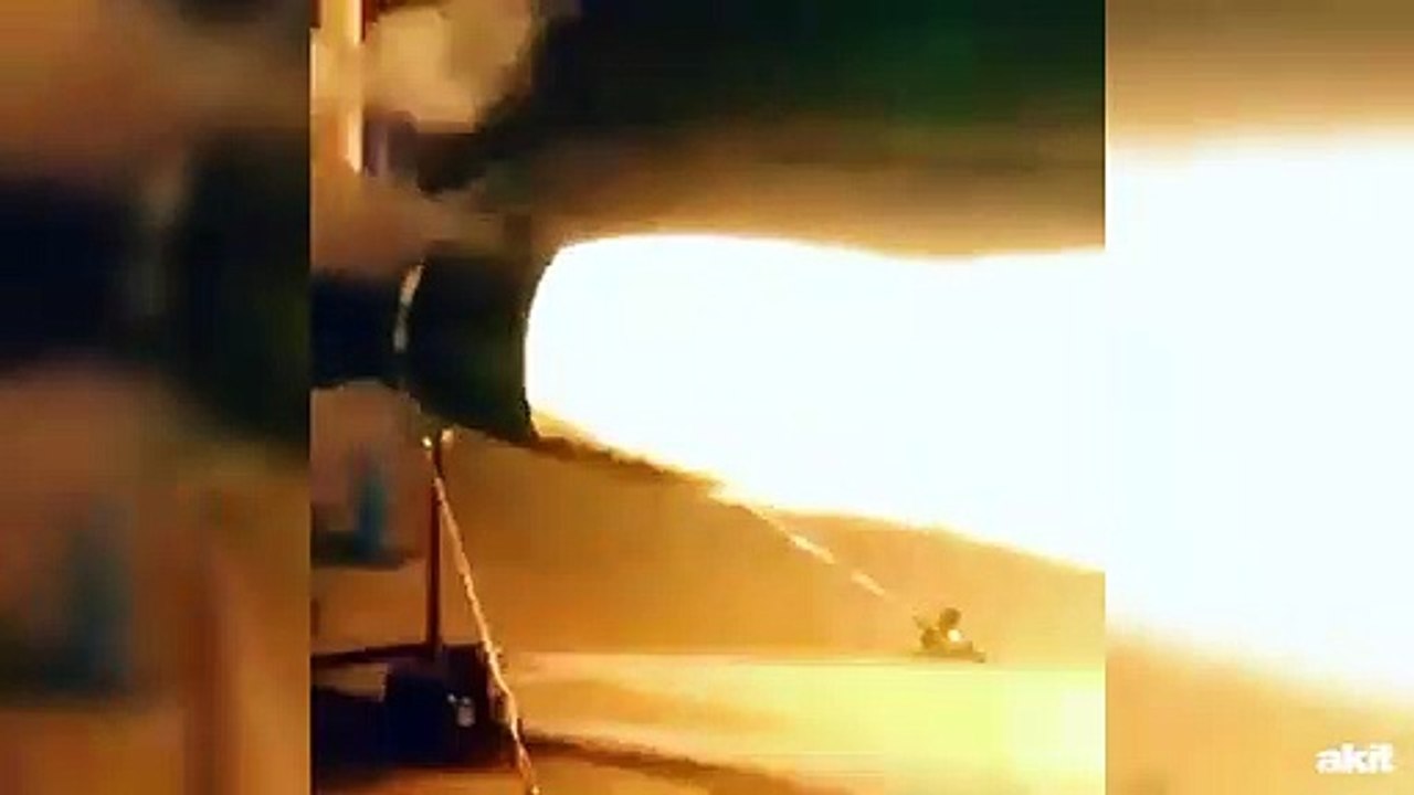 SpaceX roketlerinin gücü kamerada