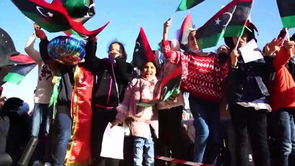 ليبيا تحتفل بالذكرى العاشرة لثورتها