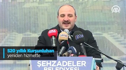 520 yıllık Kurşunluhan yeniden hizmette