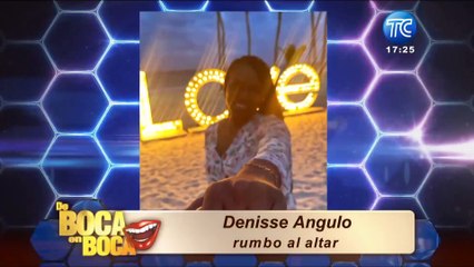 En la playa y con una cena: así le propusieron matrimonio a Denisse Angulo