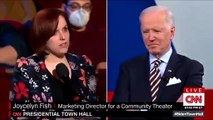 Voter Asks About Student Loan Forgiveness and INSTANTLY REGRETS Voting For Joe Biden, CNN Town Hall
