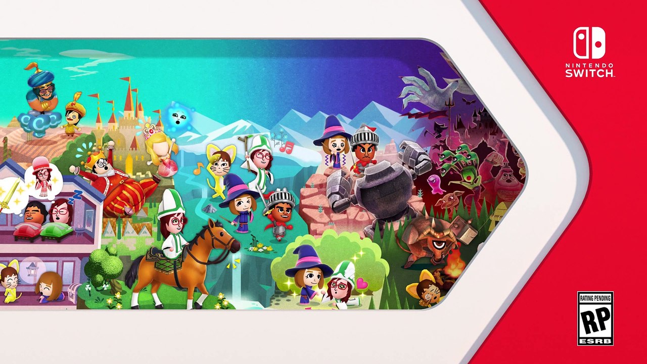 Miitopia - Tráiler Anuncio (Nintendo Switch)