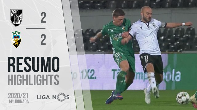 Highlights: Vitória SC 2-2 SC Farense (Liga 20/21 #14)