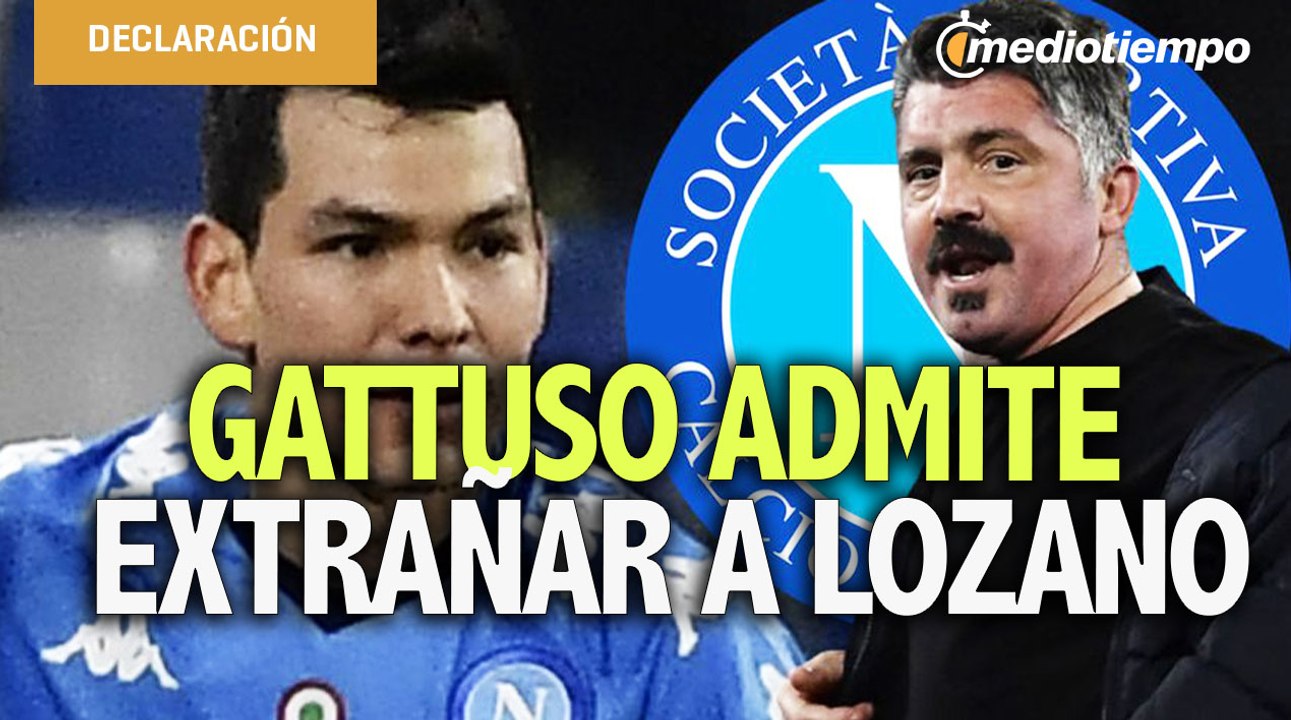 Chucky Lozano es mucho mejor que antes: Gattuso