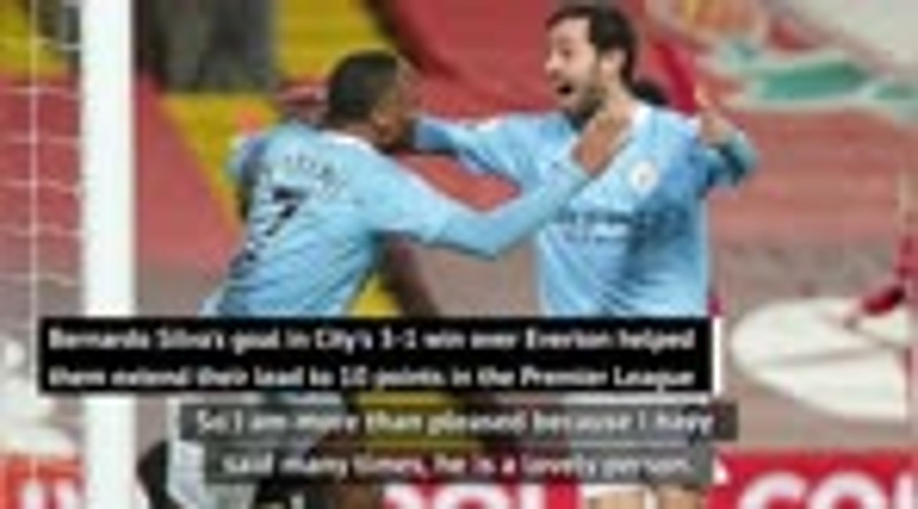 'What a player!' - Guardiola lauds Bernardo Silva