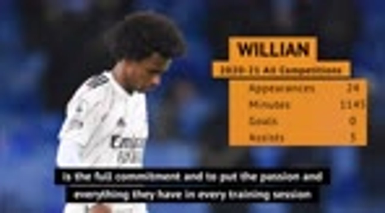 Arteta backs Willian but unsurprised by criticism