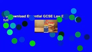 Pdf download Essential GCSE Law E-book full