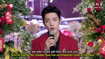 [SUB ESPAÑOL / PINYIN] 210212 - 肖战 Xiao Zhan: 异乡人 A Foreigner (Performance) |  Dragon TV Spring Festival Gala