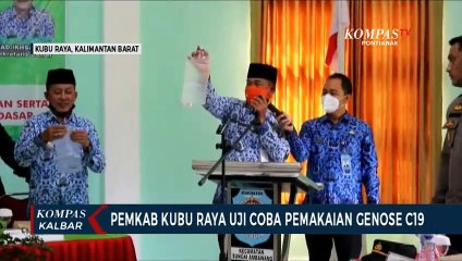 Pemkab Kubu Raya Uji Coba Alat Deteksi Covid Genose C19
