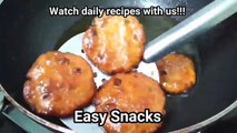 Instant snacks | Tea time snacks | Quick & easy snacks