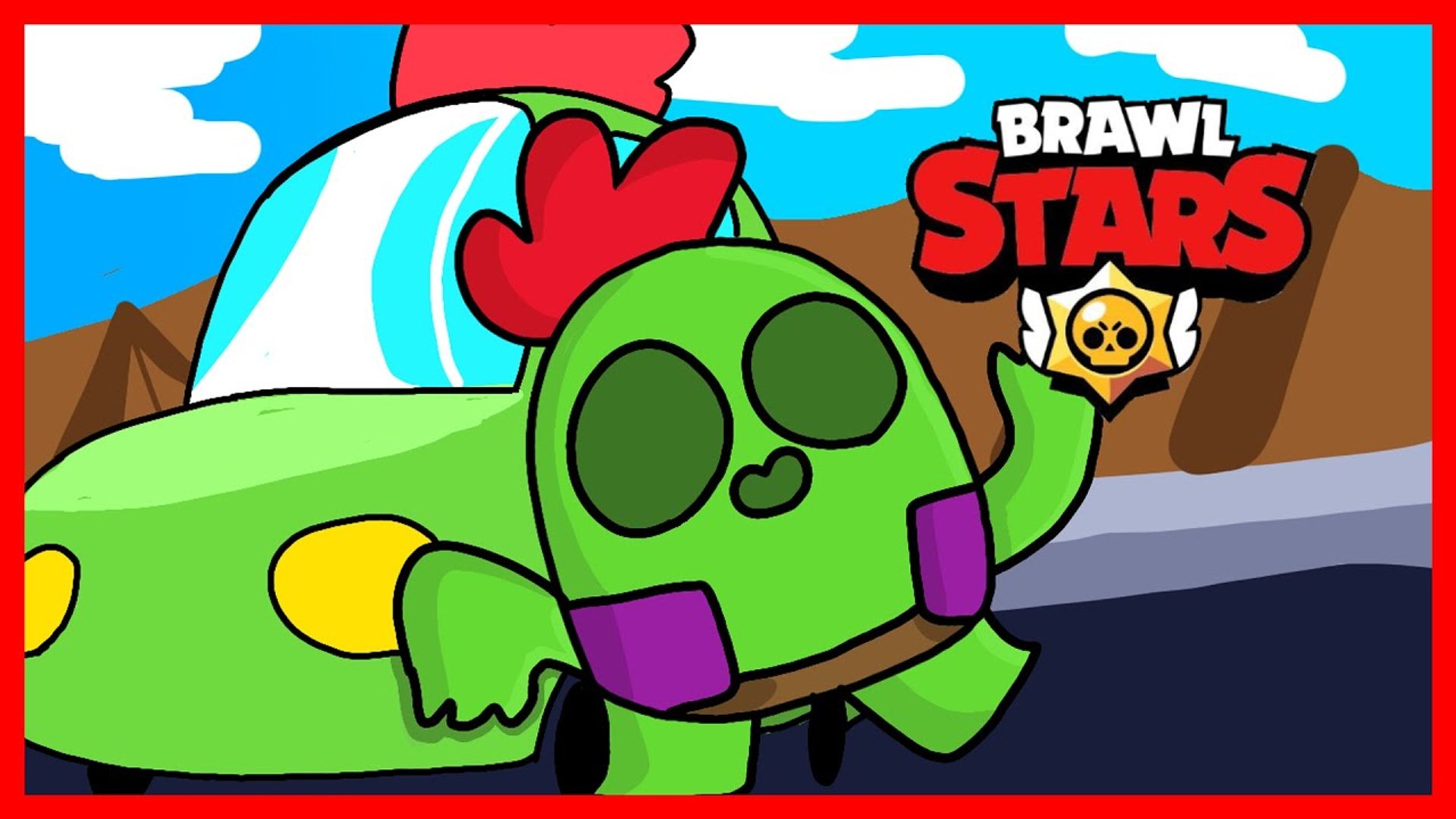 Spike Race Kart Brawl Stars Animation Video Dailymotion - brawl stars skin legendaire