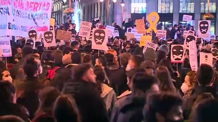 Noches de ira por el rapero Pablo Hasél en España