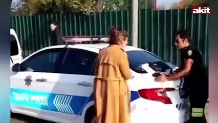 Cezayı görünce çığlık atan kadına efsane tepki: Lan bağırmayın hanımefendi!..