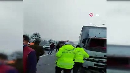 TEM otoyolu savaş alanına döndü
