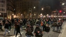 Segunda jornada de protestas en Barcelona por el encarcelamiento de Pablo Hasel