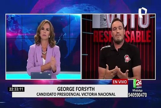 George Forsyth: “Nosotros hemos logrado formalizar a miles de peruanos en La Victoria”