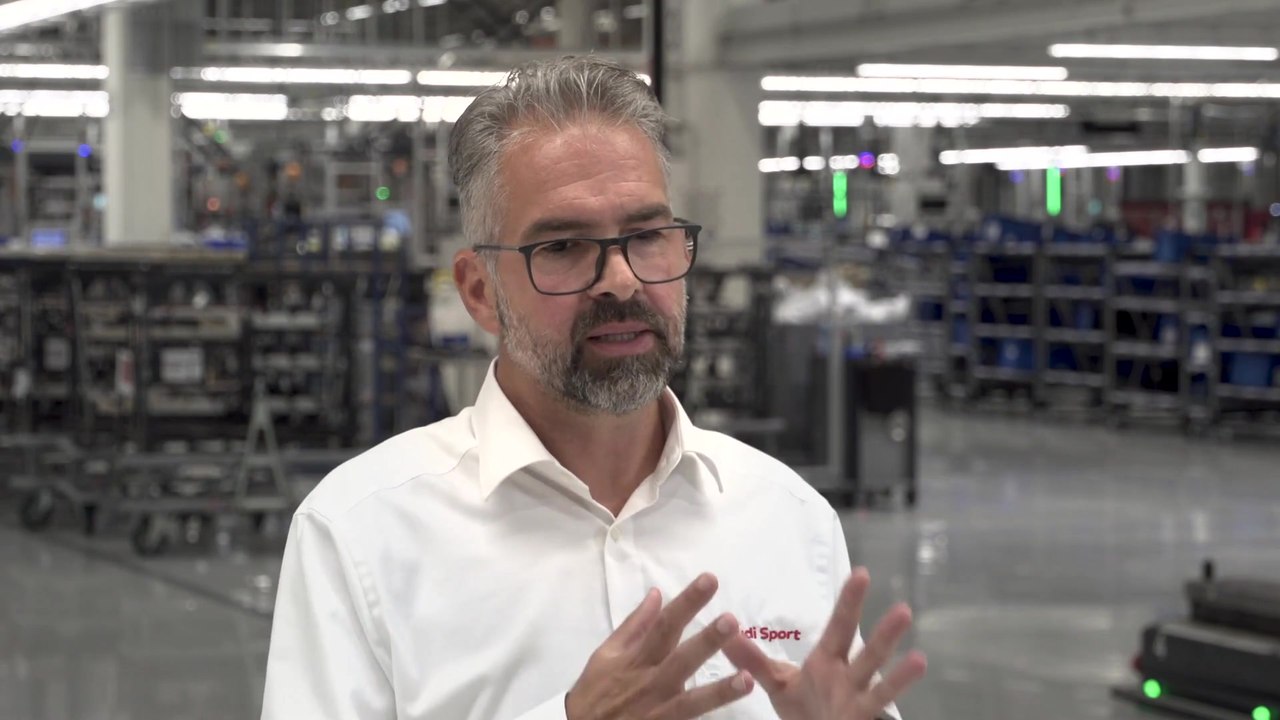 Audi e-tron GT Böllinger Höfe - Interview Sascha Koch