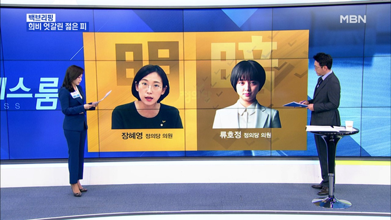 [MBN 백브리핑] 희비 엇갈린 '젊은 피'…정의당의 명암