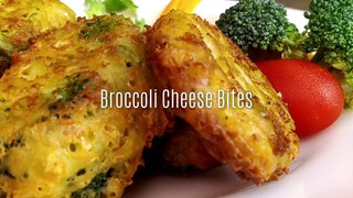 Kids will never refuse this Brocolli Cheese Bites / fritters recipe