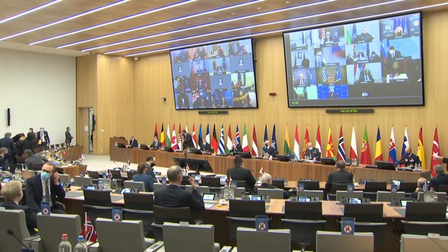 Robles asiste telemáticamente a la Reunión Ministerial de Defensa de la OTAN