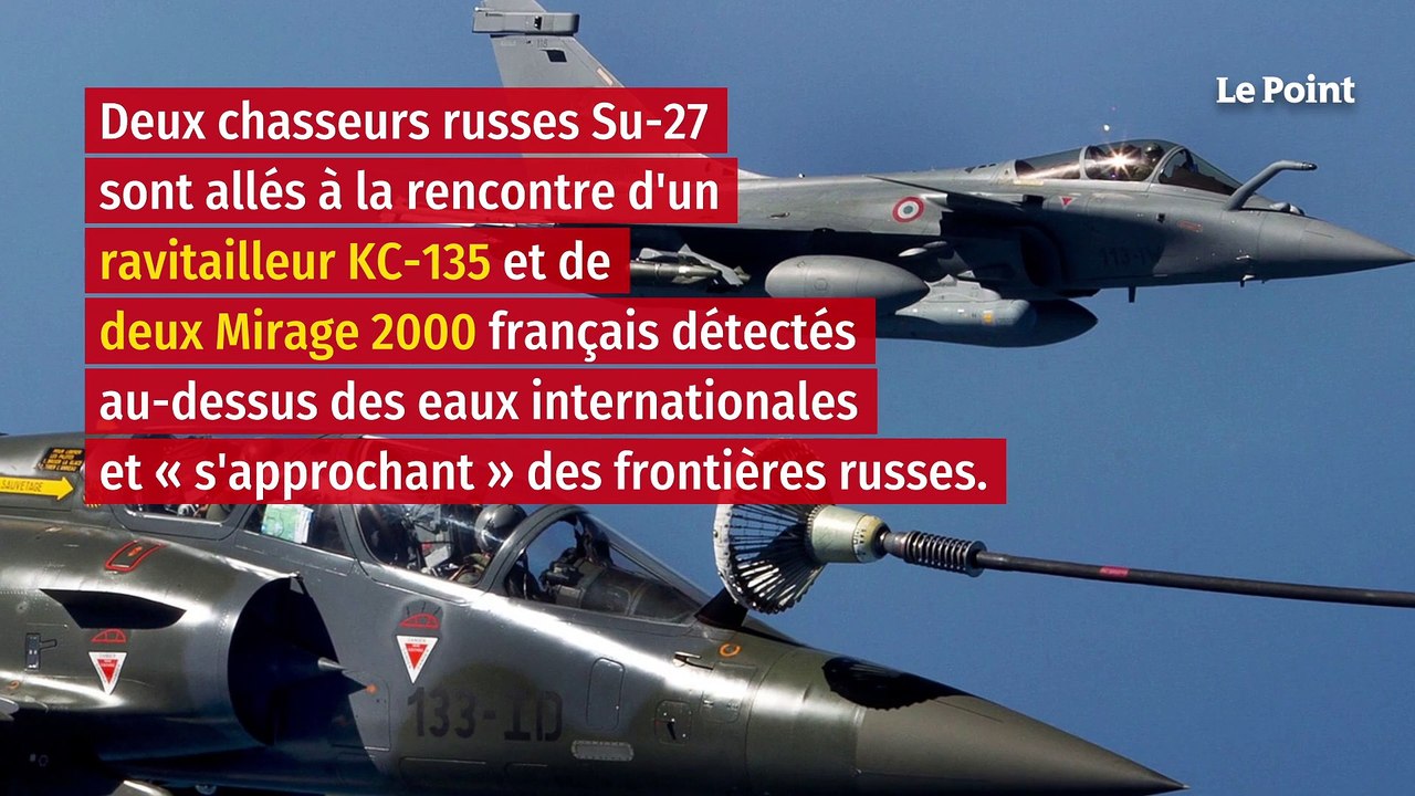La Russie intercepte trois avions français au-dessus de la mer Noire