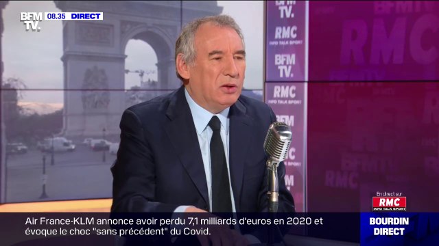 Reconfinement: selon François Bayrou, on ne peut pas mettre un pays sous cloche, sauf conditions extrêmes