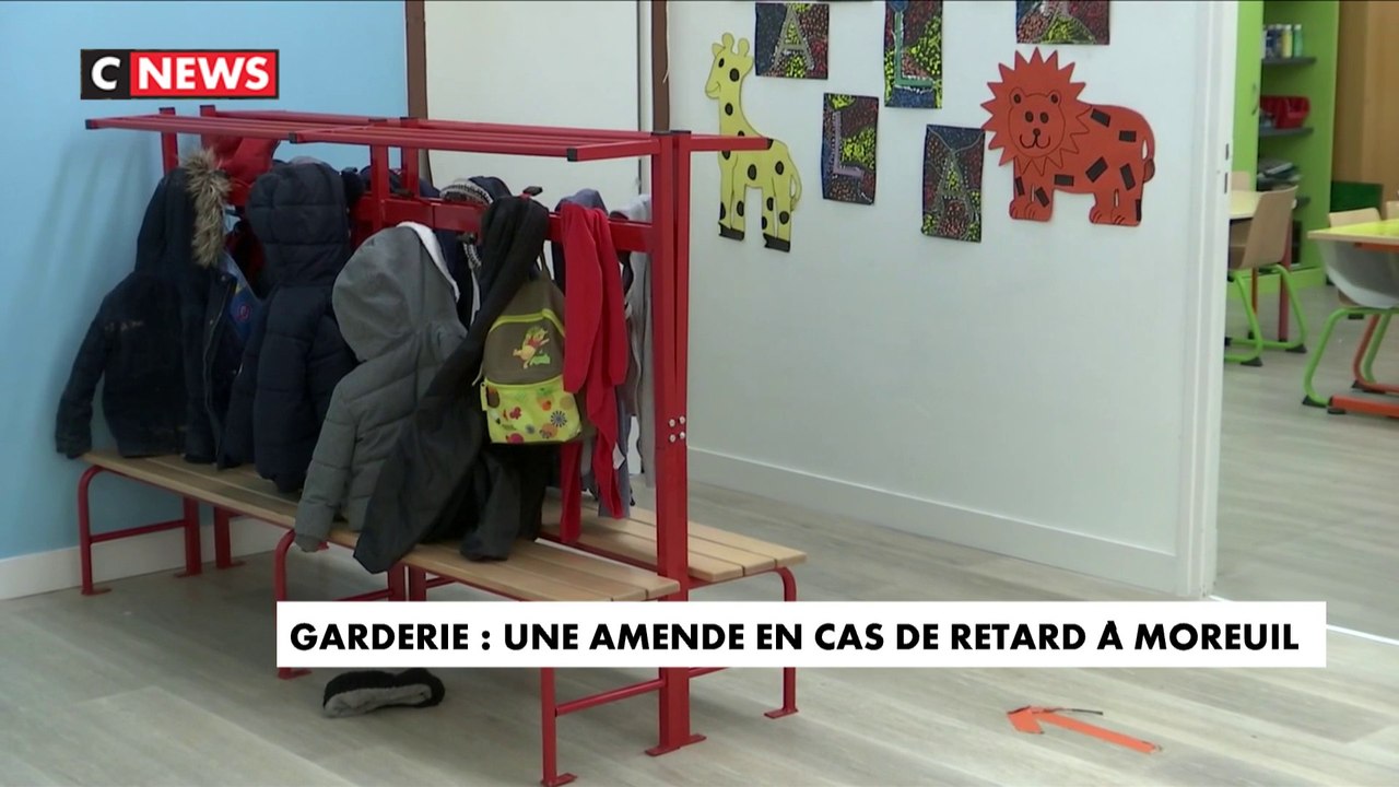 Garderie : une amende en cas de retard