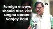 Foreign envoys should also visit Singhu border: Sanjay Raut