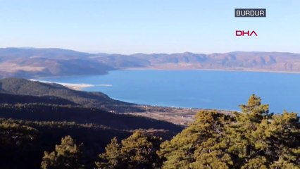 Salda Gölü'nde korkutan görüntü