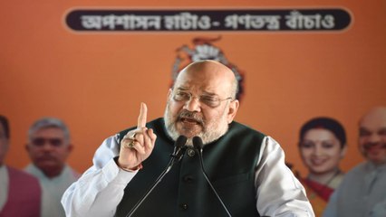 Bengal:Amit Shah starts his speech with 'Bharat Mata ki Jai'