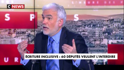 Ecriture inclusive : «C’est de la soumission, l’Académie française a pris une position claire», dénonce Pascal Praud