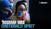 NEWS: Rosmah ‘upset’ with today’s decision