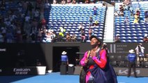 Serena leaves her Australian Open press conference after breaking down in tears
