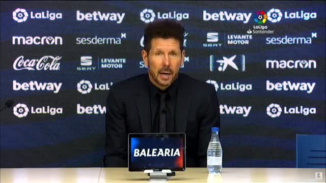 Simeone: El empate fue justo