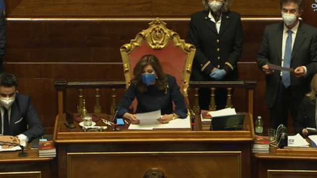 Senado de Italia da luz verde al Gobierno de Mario Draghi