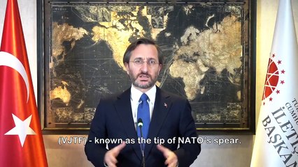 Fahrettin Altun'dan NATO’ya "terörle mücadelede dayanışma" çağrısı