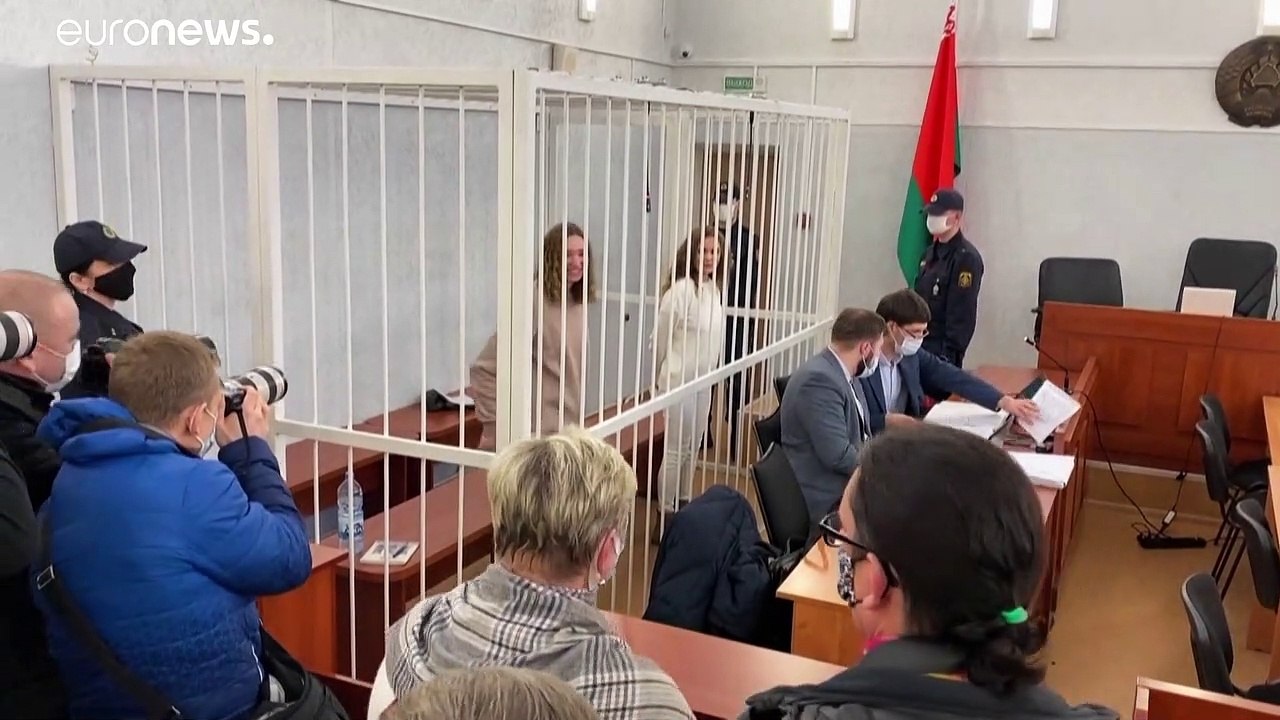 Über Proteste in Belarus berichtet: 2 Jahre Haft für junge Journalistinnen