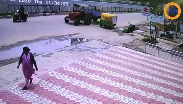 Insolite : propulsé dans les airs, cet homme va blesser quelqu'un d'autre