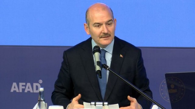 Bakan Soylu: Deprem anında devreye girecek iletişim sistemi geliştiriyoruz