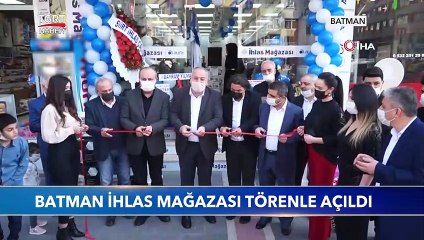 Batman İhlas Mağazası Törenle Açıldı